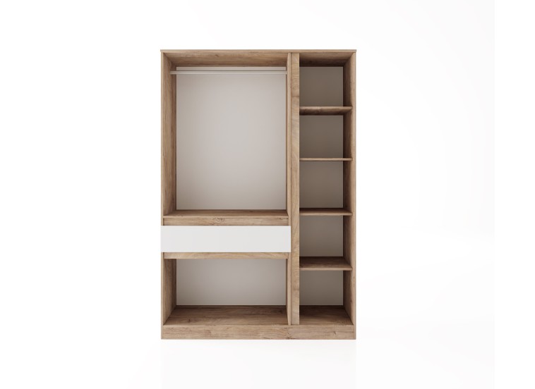 Ντουλάπα, 135x200x52, Modul 933, Genomax | All4home Ντουλάπα, 135x200x52, Modul 933, Genomax