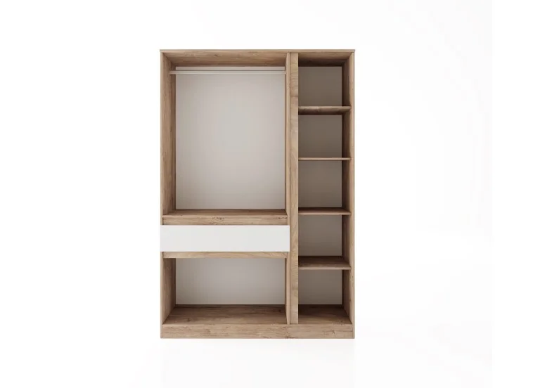 Ντουλάπα, 135x200x52, Modul 933, Genomax