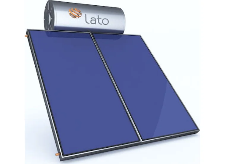 Ηλιακός θερμοσίφωνας 300 LT/3 m² glass διπλής ενέργειας, Lato Ηλιακός θερμοσίφωνας 300 LT/3 m² glass διπλής ενέργειας, LatoLato