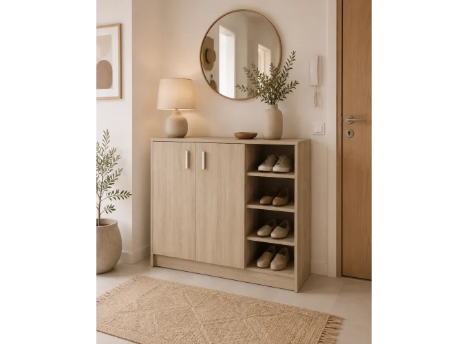 Παπουτσοθήκη 90 Σόνομα, 90x34x74,5, Genomax