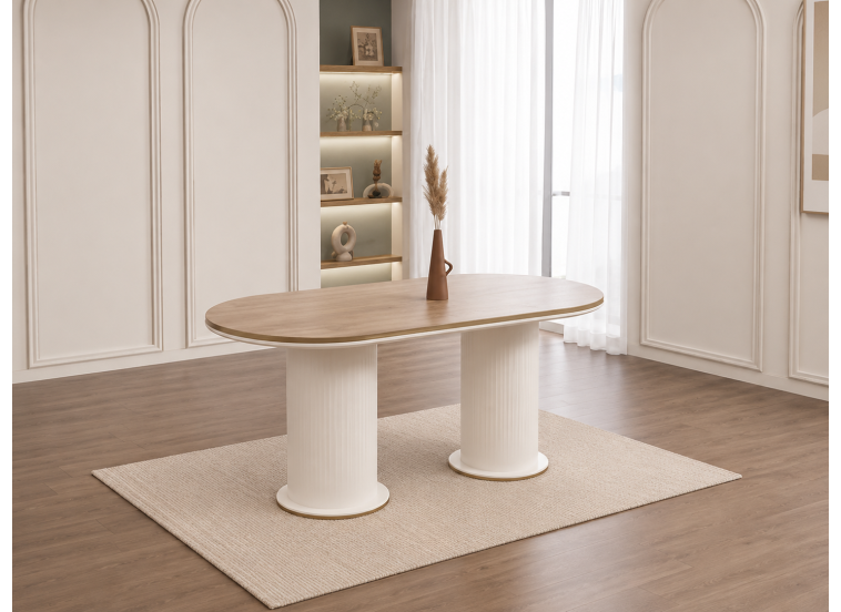 Σετ Τραπεζαρίας με 4 καρέκλες, Valentino ,180x90x75 εκ. All4home