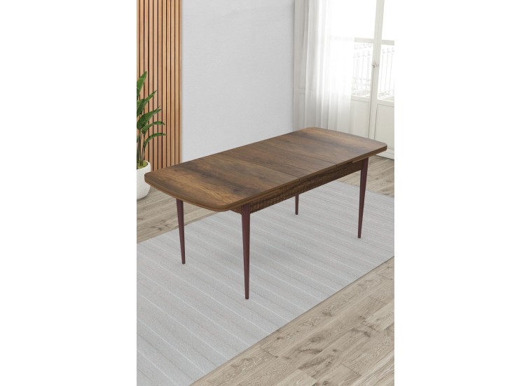 Τραπέζι Exve Με Μηχανισμό Επιμήκυνσης 132-170M, ANTIK PINE , 170/110/73 εκ., All4home