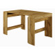Τραπέζι κουζίνας ξύλινο Piton  Χρυσαφί , 44-240/90/75 εκ., Genomax | All4home