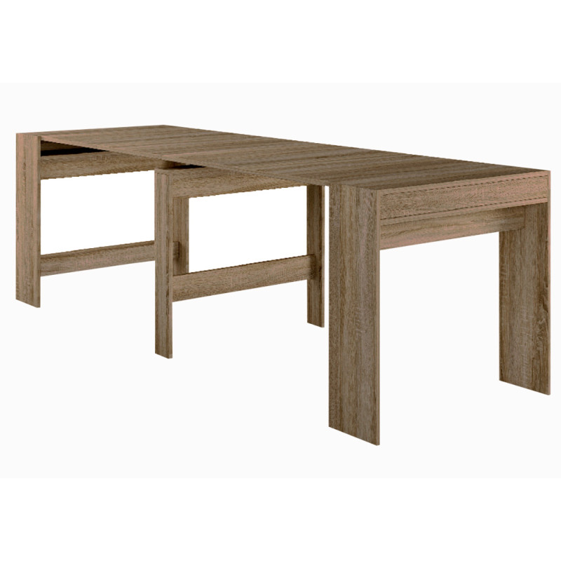 Τραπέζι κουζίνας ξύλινο Piton Dakota, 44-240/90/75 εκ., 1219921791, Genomax