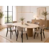 Σετ Τραπεζαρίας με 6 καρέκλες, Scandi ,180x90x75 εκ. All4home