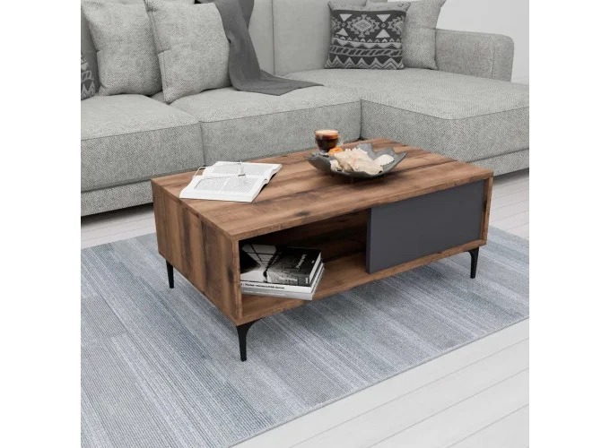 Τραπέζι σαλονιού Orta Sehra Benito 2097 90x54x38,6 εκ., All4home