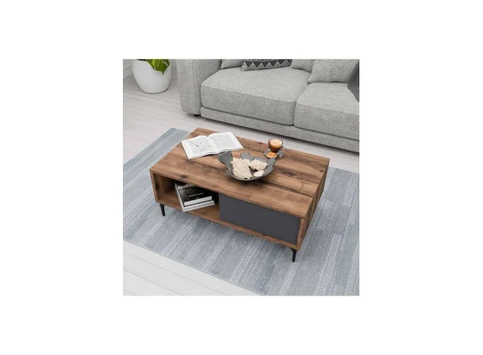 Τραπέζι σαλονιού Orta Sehra Benito 2097 90x54x38,6 εκ., All4home