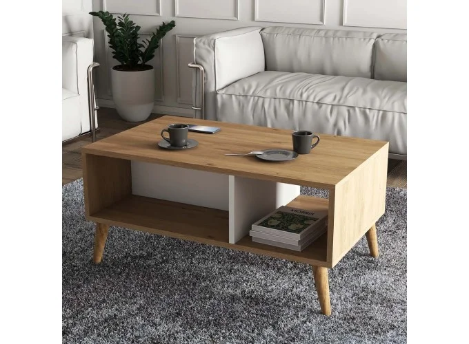 Τραπέζι σαλονιού Orta Sehra Exxen 2074 90x54x44,1 εκ., All4home