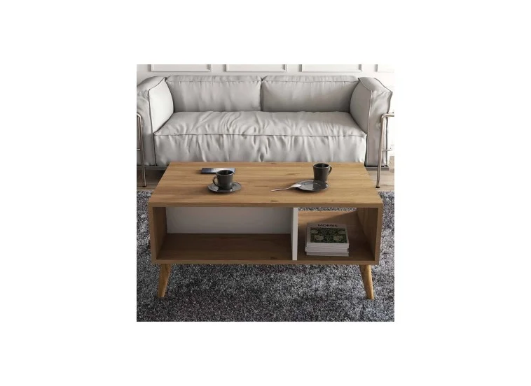 Τραπέζι σαλονιού Orta Sehra Exxen 2074 90x54x44,1 εκ., All4home