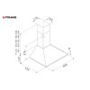 Απορροφητήρας κουζίνας καμινάδα, 60NN1 SU 32L, 60 cm, Pyramis Απορροφητήρας κουζίνας καμινάδα, 60NN1 SU 32L, 60 cm, Pyramis