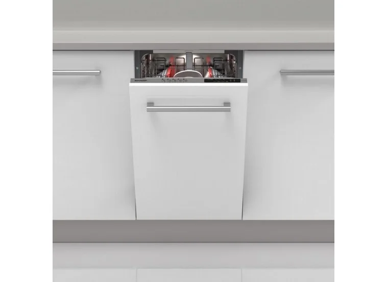 Εντοιχιζόμενο Πλυντήριο Πιάτων 34kg, QW-NS14I49EX, Sharp | All4home Εντοιχιζόμενο Πλυντήριο Πιάτων 34kg, QW-NS14I49EX, Sharp