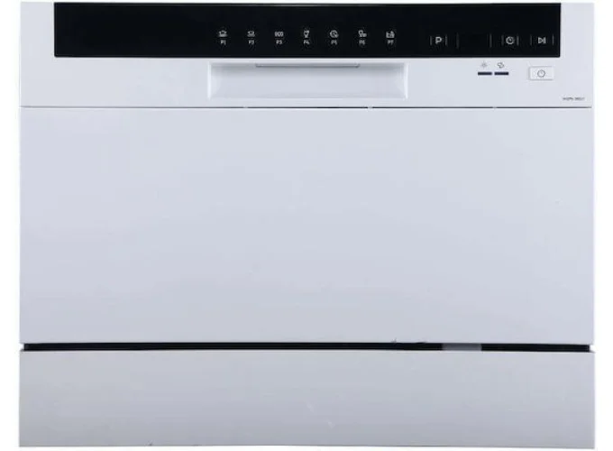 Πλυντήριο Πιάτων Πάγκου για 6 Σερβίτσια, Π55xY43.8εκ. ,Λευκό, CDW655WD ,Muhler