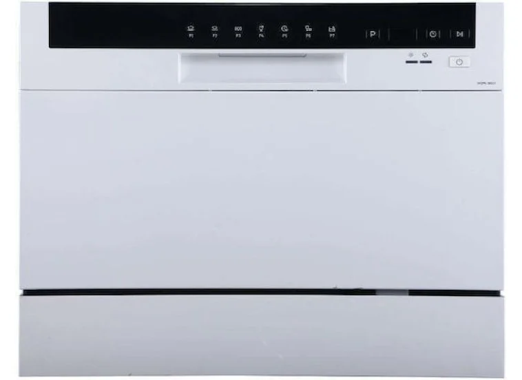 Πλυντήριο Πιάτων Πάγκου για 6 Σερβίτσια, Π55xY43.8εκ. ,Λευκό, CDW655WD ,Muhler