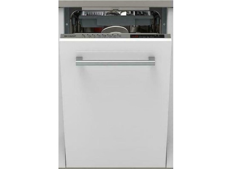 Εντοιχιζόμενο πλυντήριο πιάτων,QW-NS1GI47EX, 10 σετ, E, 45 W, mm,Sharp Εντοιχιζόμενο πλυντήριο πιάτων,QW-NS1GI47EX, 10 σετ, E, 45 W, mm,Sharp