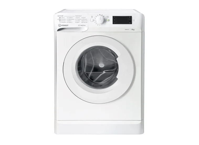 Πλυντήριο ρούχων 6 kg, MTWSE 61252 W EE Slim, 1200rpm, F, Indesit | All4home Πλυντήριο ρούχων 6 kg, MTWSE 61252 W EE Slim, 1200rpm, F, Indesit