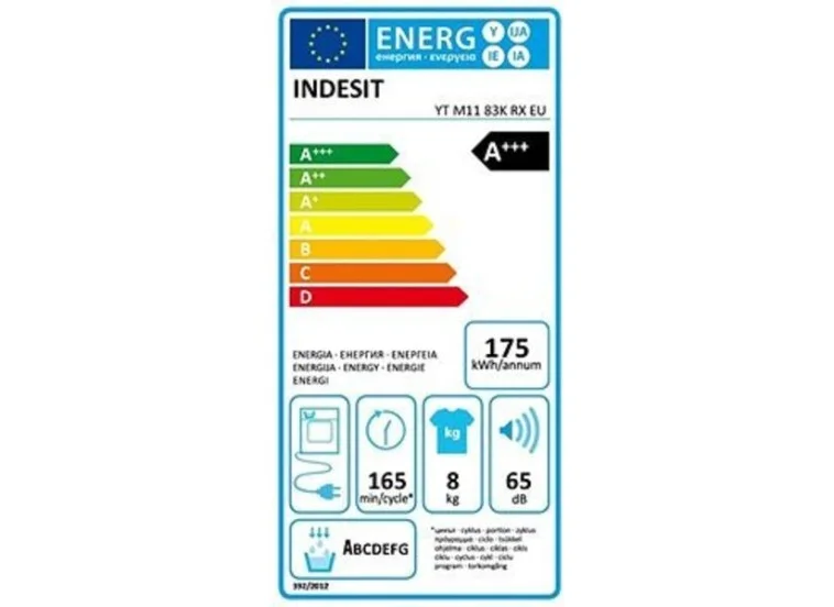 Στεγνωτήριο Ρούχων Ελεύθερο, 8kg, Α+++, YT M11 83K RX EU, Indesit | All4home Στεγνωτήριο Ρούχων Ελεύθερο, 8kg, Α+++, YT M11 83K RX EU, Indesit