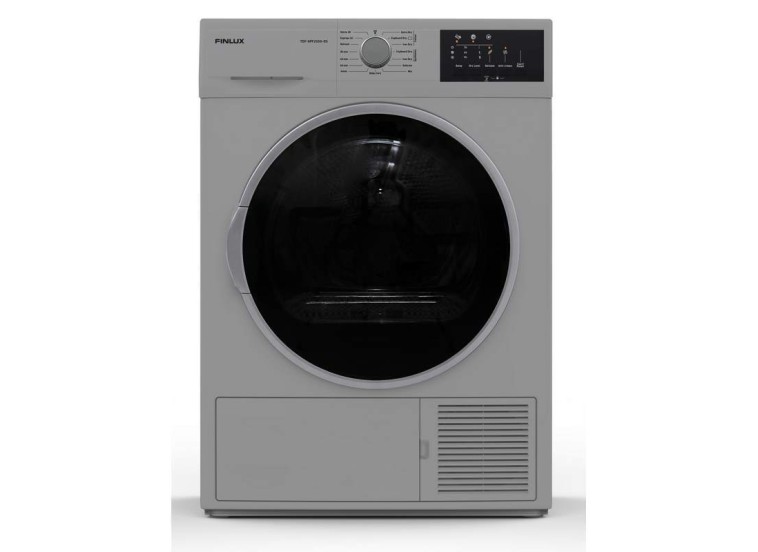 Στεγνωτήριο ρούχων 8kg, TDF-8PF2SSG-DS Silver, Finlux Στεγνωτήριο ρούχων 8kg, TDF-8PF2SSG-DS Silver, Finlux