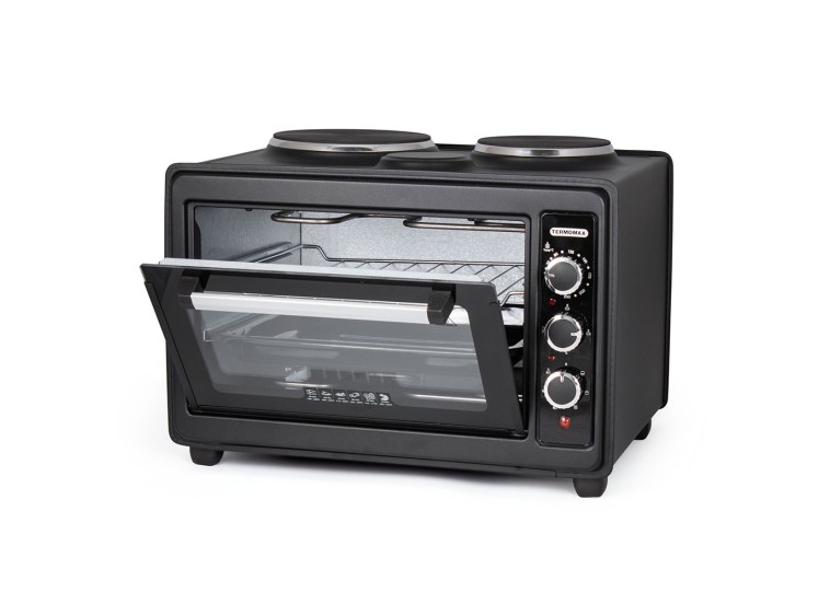Φουρνάκι TC33BK, 33lt, Μαύρο, 50/40/34εκ., Termomax Φουρνάκι TC33BK, 33lt, Μαύρο, 50/40/34εκ., Termomax
