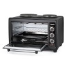 Φουρνάκι TC33BK, 33lt, Μαύρο, 50/40/34εκ., Termomax Φουρνάκι TC33BK, 33lt, Μαύρο, 50/40/34εκ., Termomax