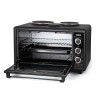 Φουρνάκι TC46BK, 46lt, Μαύρο με 2 εστίες, 58/39/36 εκ., Termomax Φουρνάκι TC46BK, 46lt, Μαύρο με 2 εστίες, 58/39/36 εκ., Termomax