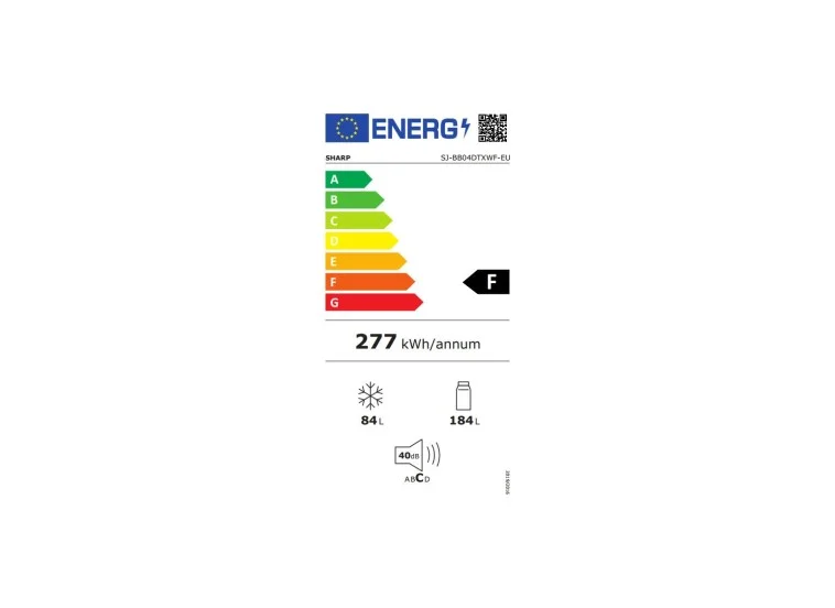 Ψυγειοκαταψύκτης, SJ-BB04DTXWF, Sharp | All4home Ψυγειοκαταψύκτης, SJ-BB04DTXWF, F, Sharp