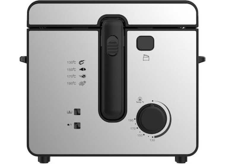 Φριτέζα CDF-2516SB Air Fryer 2.5lt Ασημί , Crown Φριτέζα CDF-2516SB Air Fryer 2.5lt Ασημί , Crown