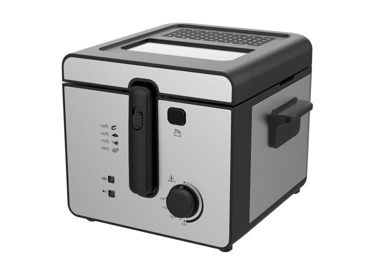 Φριτέζα CDF-2516SB Air Fryer 2.5lt Ασημί , Crown Φριτέζα CDF-2516SB Air Fryer 2.5lt Ασημί , Crown
