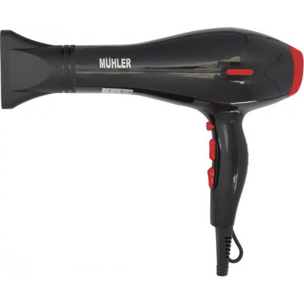 Πιστολάκι Μαλλιών, MD-2200 Red, Muhler Πιστολάκι Μαλλιών, MD-2200 Red, Muhler | All4home