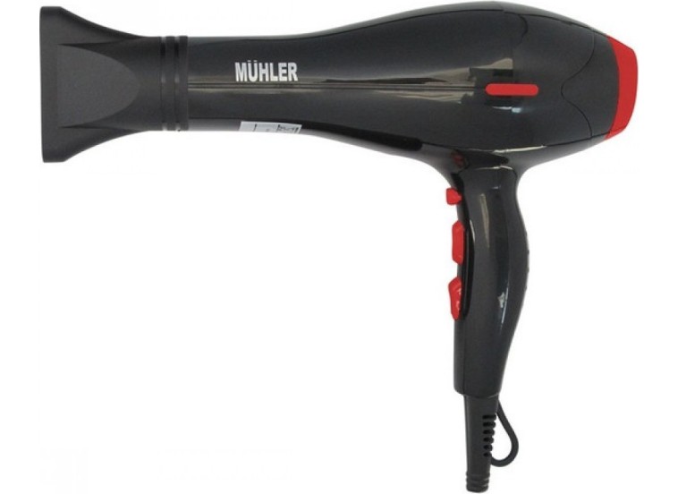 Πιστολάκι Μαλλιών, MD-2200 Red, Muhler Πιστολάκι Μαλλιών, MD-2200 Red, Muhler | All4home
