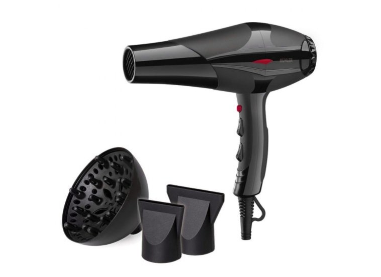 Πιστολάκι Μαλλιών, MD-2021CD, Black/Red, Muhler Πιστολάκι Μαλλιών, MD-2021CD, Black/Red, Muhler