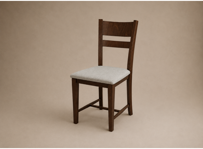 Καρέκλα Tomy με ύφασμα Βέγγε, 42x47x88 εκ., Genomax
