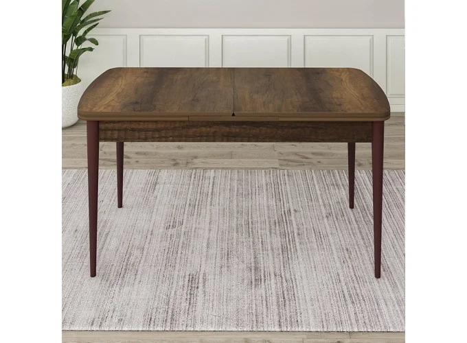 Σετ Τραπεζαρίας με 4 καρέκλες, Με Μηχανισμό Επιμήκυνσης, Uzi , κωδ. 2770000012 170/110/78 εκ. All4home