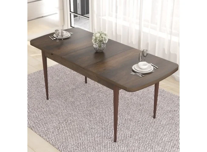 Σετ Τραπεζαρίας με 4 καρέκλες, Με Μηχανισμό Επιμήκυνσης, Uzi , κωδ. 2770000012 170/110/78 εκ. All4home