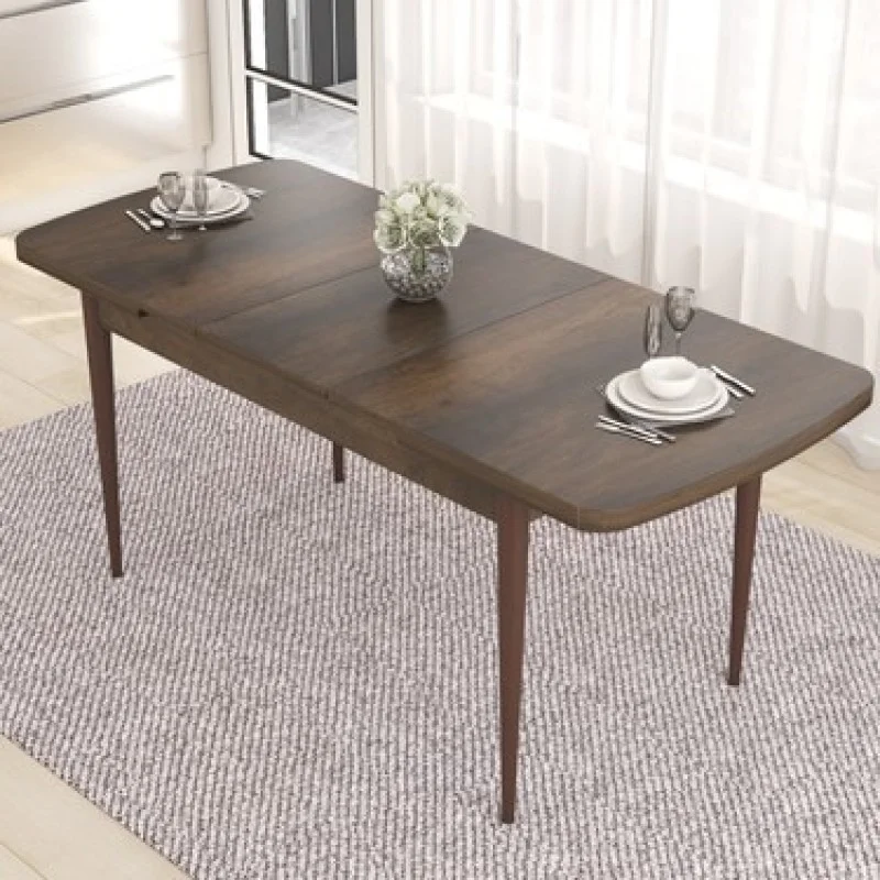 Σετ Τραπεζαρίας με 4 καρέκλες, Με Μηχανισμό Επιμήκυνσης, Uzi , κωδ. 2770000012 170/110/78 εκ. All4home