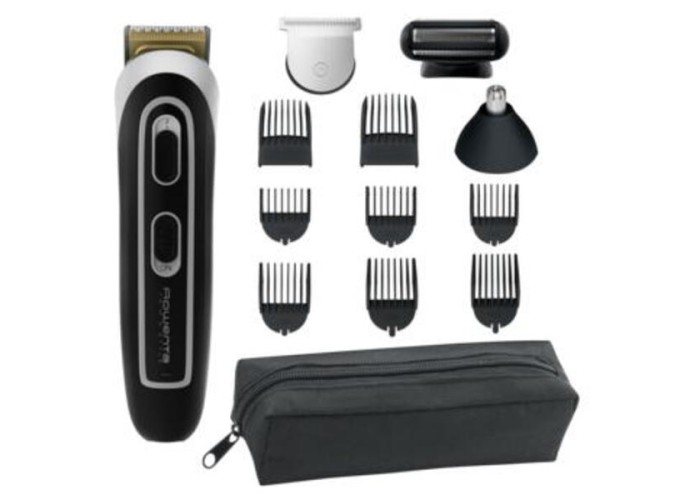 Επαναφορτιζόμενη κουρευτική μηχανή με Trimmer, TN9140F4, Rowenta