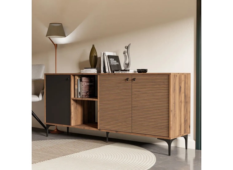 Μπουφές 1682 Vision, Π180xΜ45xΥ80 εκ., All4home