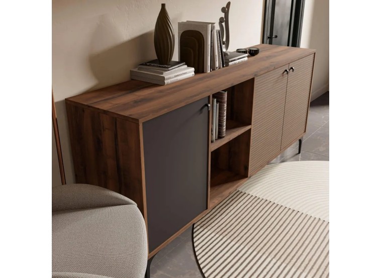 Μπουφές 1682 Vision, Π180xΜ45xΥ80 εκ., All4home