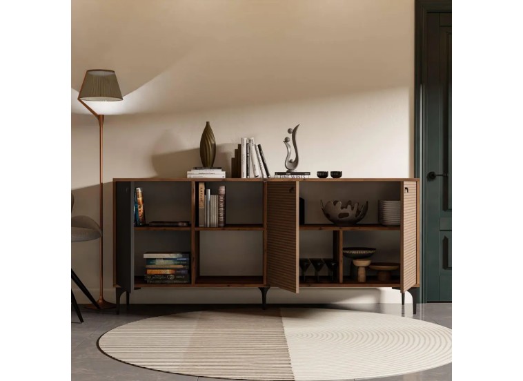 Μπουφές 1682 Vision, Π180xΜ45xΥ80 εκ., All4home