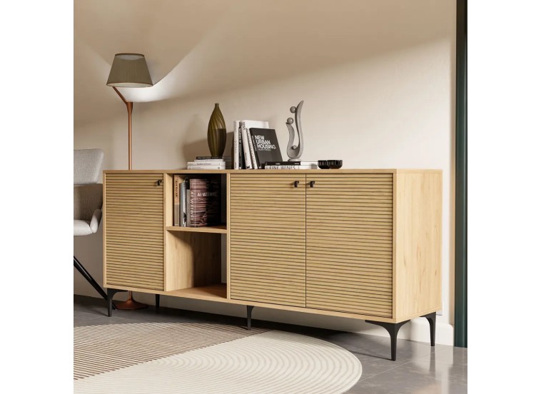 Μπουφές 1684 Vision, Π180xΜ45xΥ80 εκ., All4home