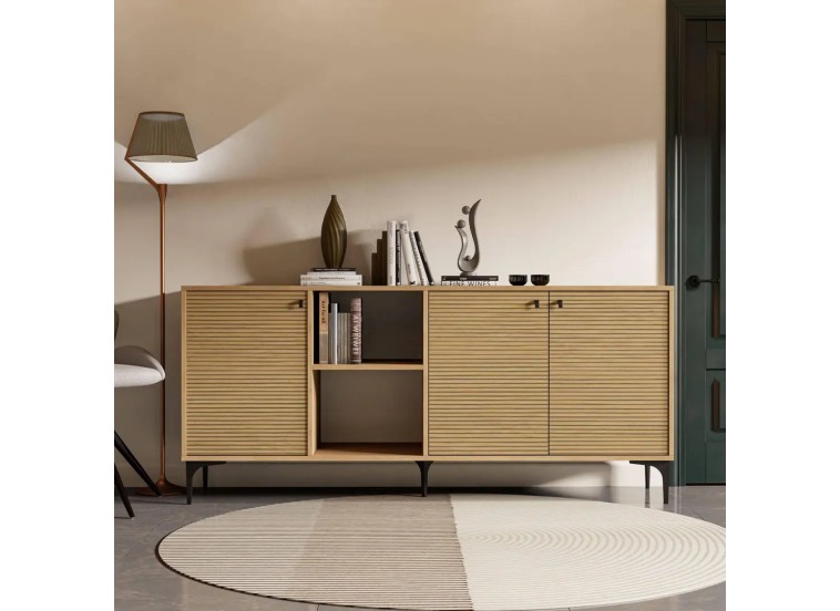 Μπουφές 1684 Vision, Π180xΜ45xΥ80 εκ., All4home