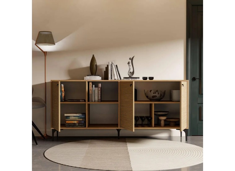 Μπουφές 1684 Vision, Π180xΜ45xΥ80 εκ., All4home