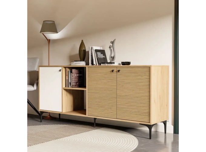 Μπουφές 1686 Vision, Π180xΜ45xΥ80 εκ., All4home