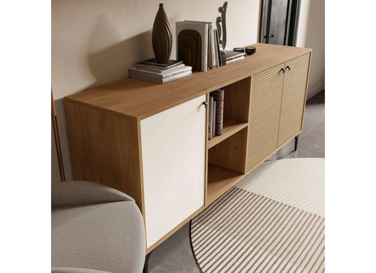 Μπουφές 1686 Vision, Π180xΜ45xΥ80 εκ., All4home