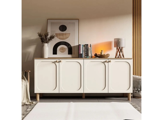 Μπουφές 1700 Monza, Π180xΜ45xΥ79 εκ., All4home
