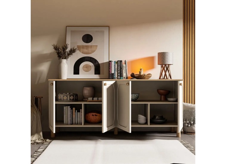 Μπουφές 1700 Monza, Π180xΜ45xΥ79 εκ., All4home