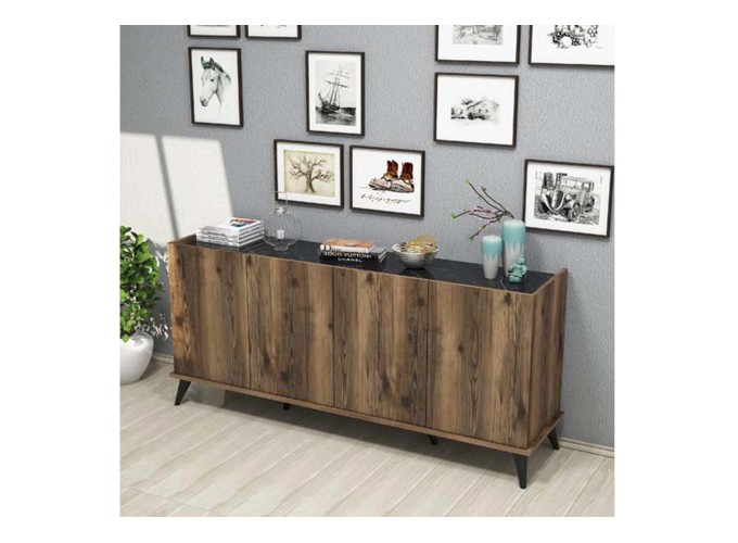 Μπουφές Elegante 1604, Π180xΜ45xΥ80,80 εκ., All4home