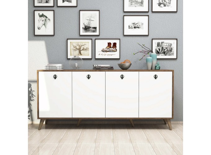 Μπουφές Elite 1612, Π180xΜ45xΥ80 εκ., All4home