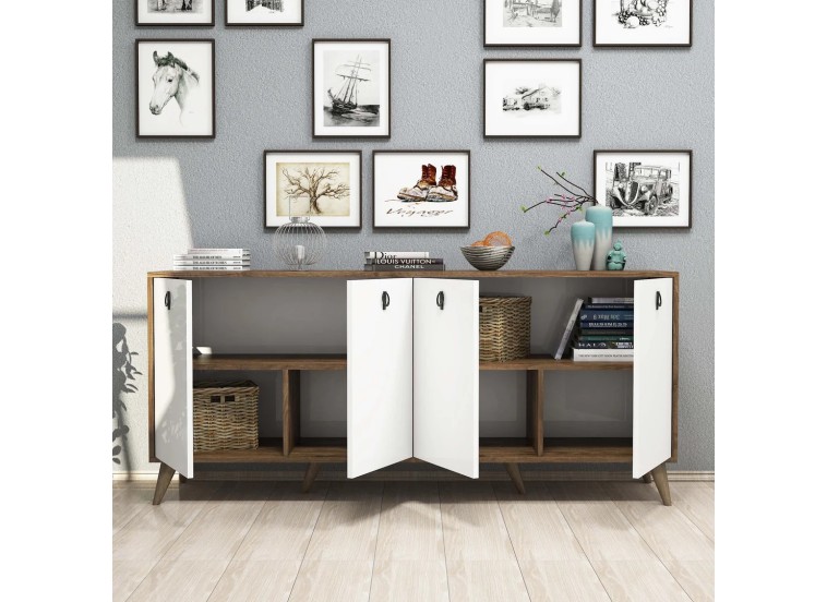 Μπουφές Elite 1612, Π180xΜ45xΥ80 εκ., All4home