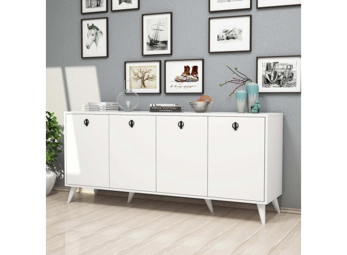 Μπουφές Elite 1614, Π180xΜ45xΥ80 εκ., All4home