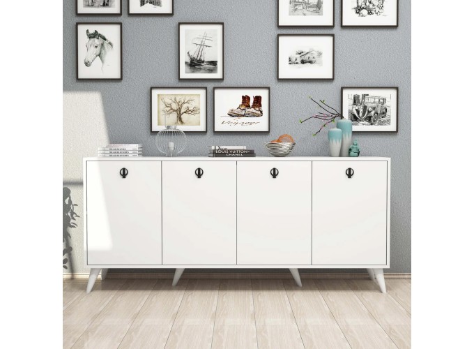 Μπουφές Elite 1614, Π180xΜ45xΥ80 εκ., All4home